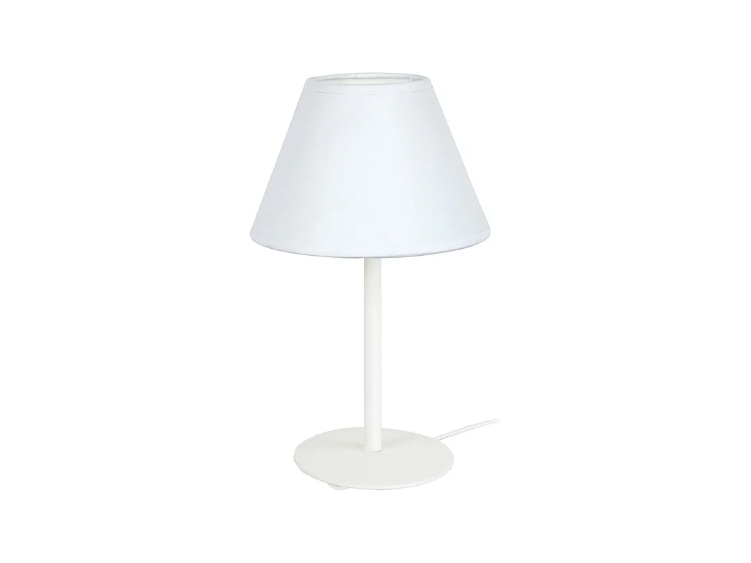 Lampe a poser géométrique métal  doré 39 cm.