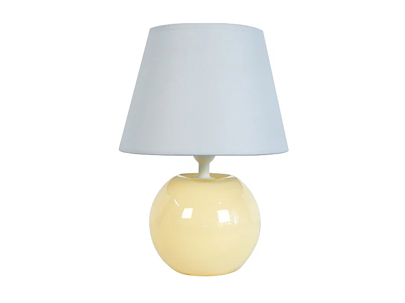 Lámpara de noche TOSEL ,vidrio,Negro , A 48xD 35xP 35 cm