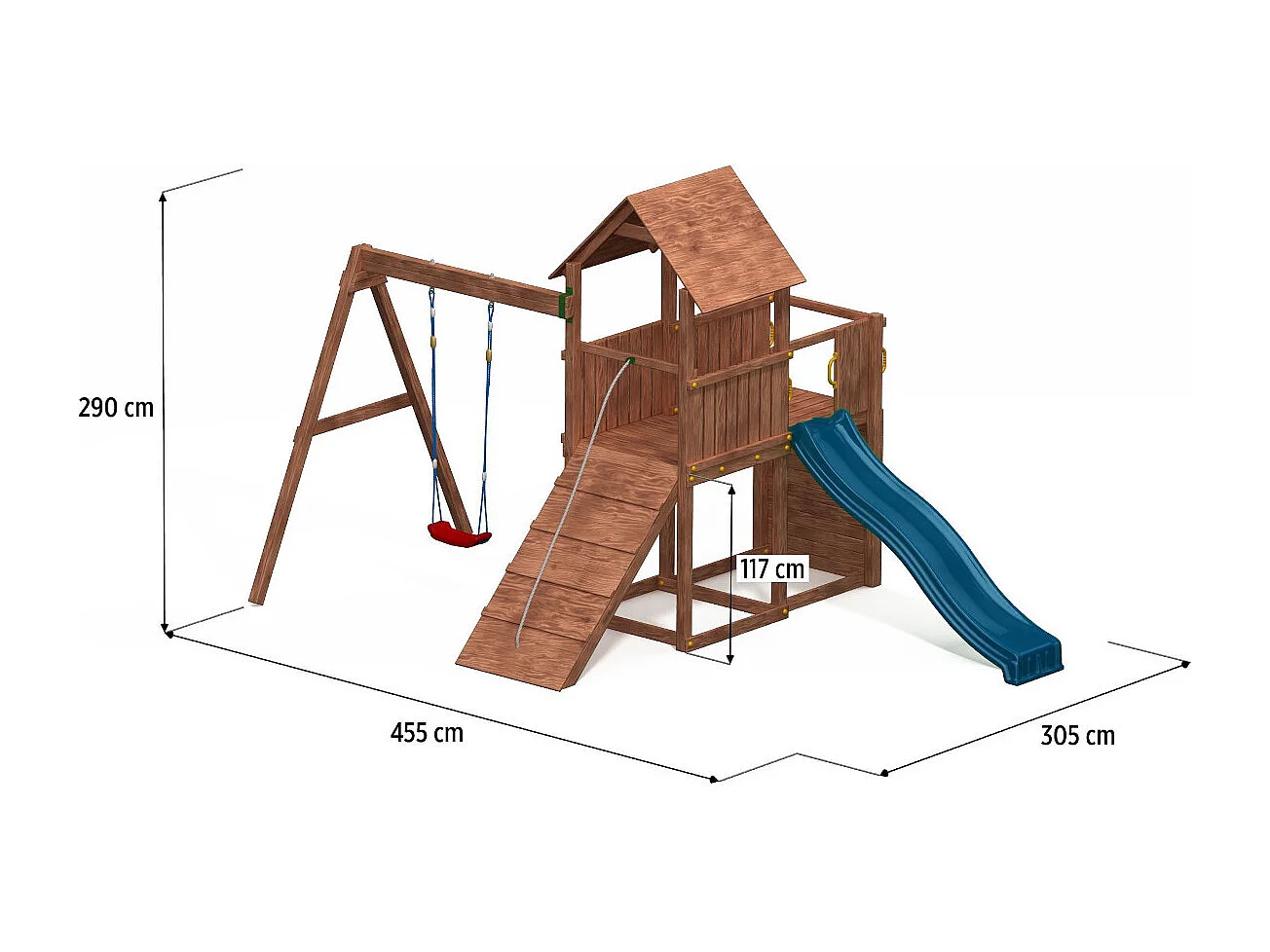 Aire de jeux Carol 3 - Fungoo