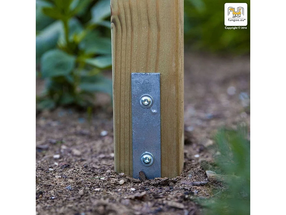 Aire de jeux Funny 3 avec balançoire simple - Fungoo