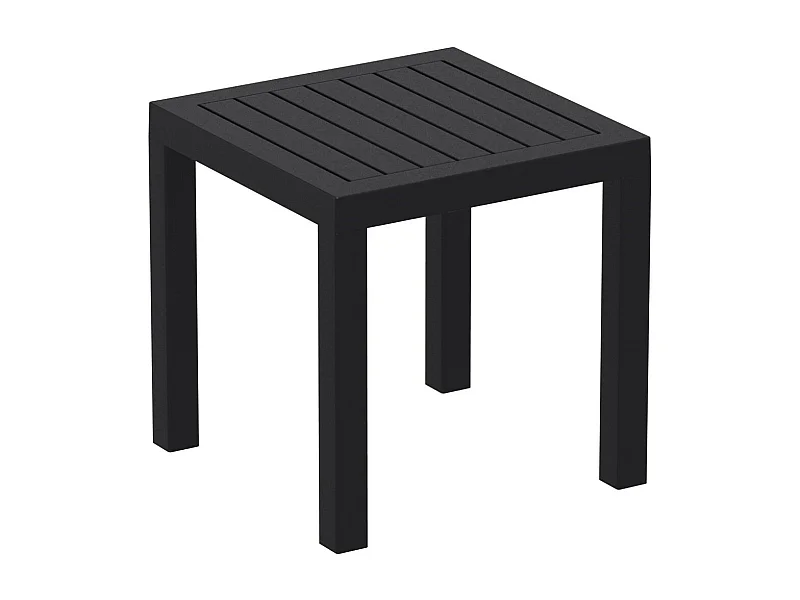 Mesa Costa - Resina impermeable - 45 x 45 x 45 cm - Crema