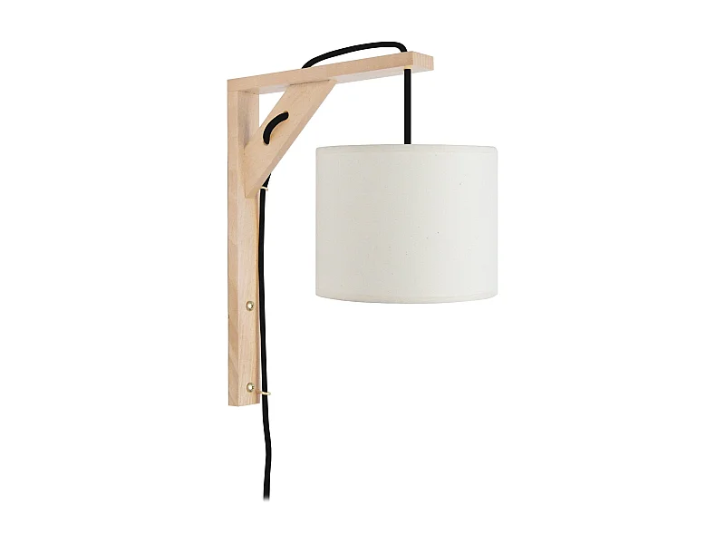 Aplique TOSEL ÉQUERRE tecido quadrado cru D30 x  H16  cm