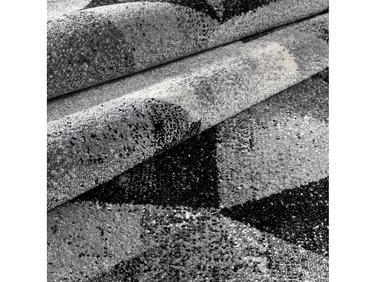 Tappeto SERIE SAM GREY BLACK 03