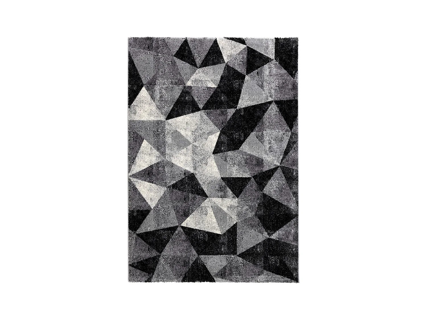 Tapis SERIE SAM GRIS NOIR 03