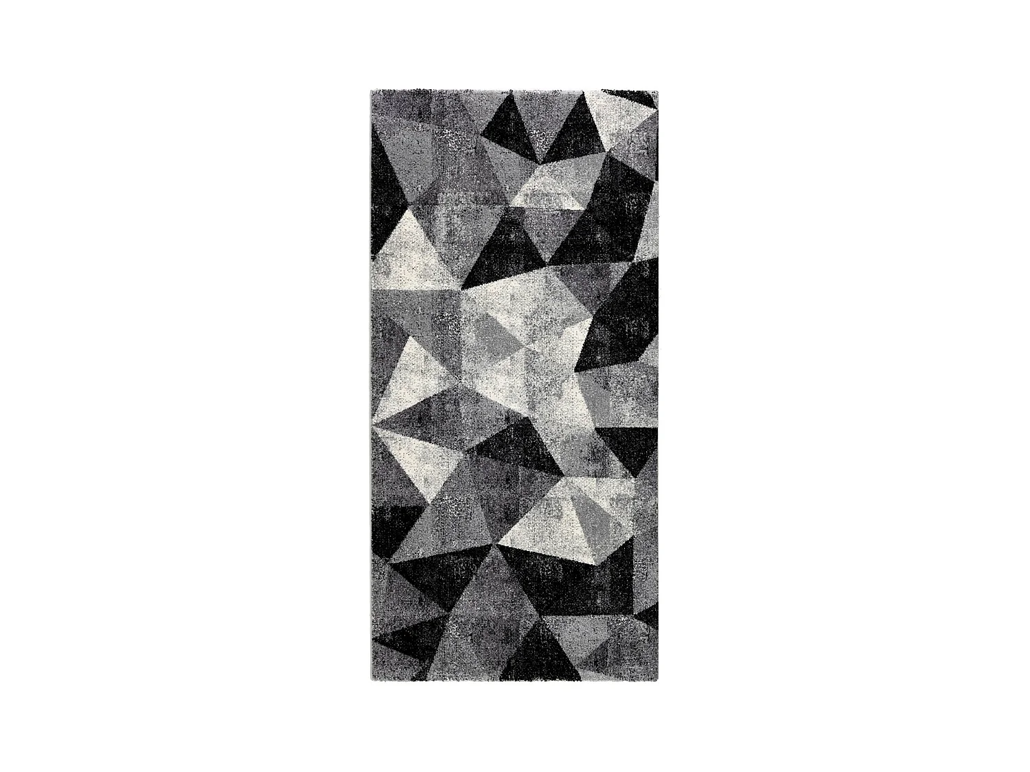 Tapis de couloir SERIE SAM GRIS NOIR 02