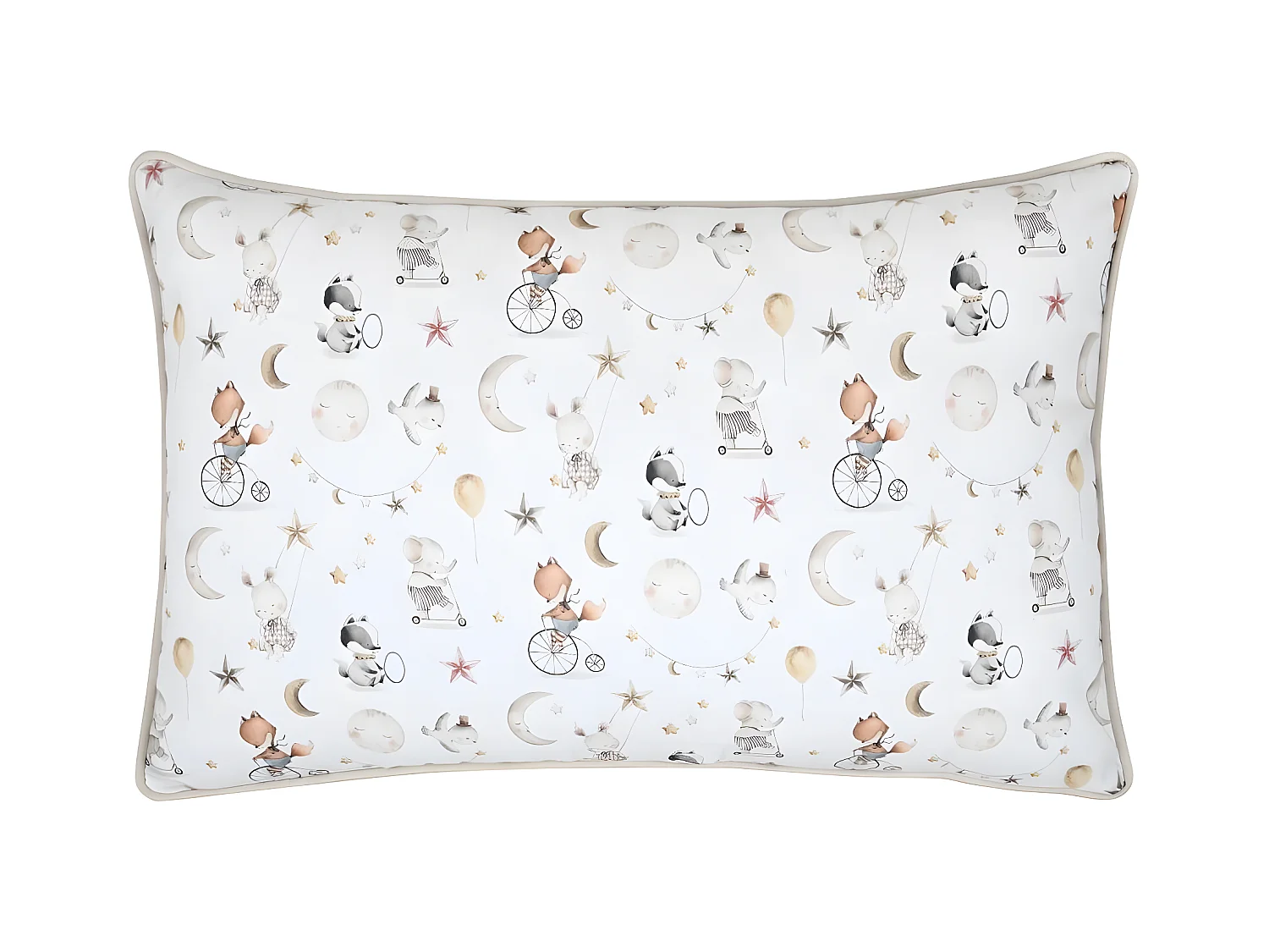 Coussin 30 x 45 cm Animaux du cirque