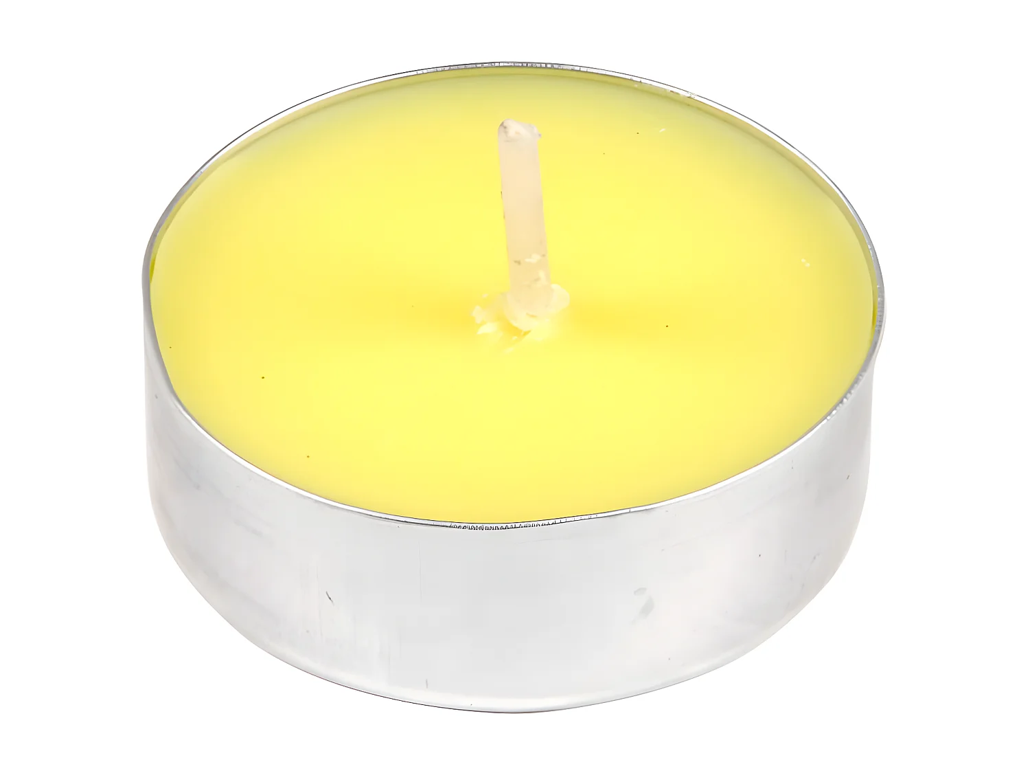 Lot de 12 bougies chauffe plat citronnelle