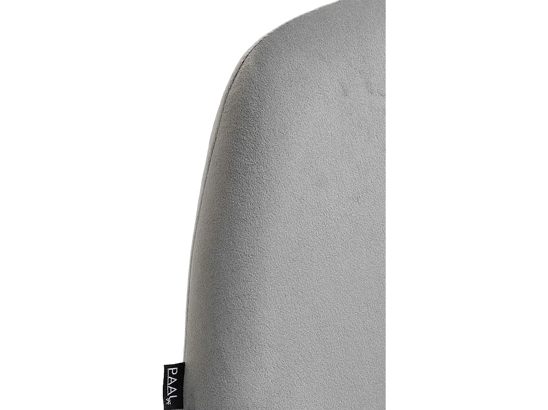 Tabouret de bar - Velours - Gris - Braga