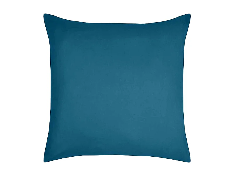 Taie d'oreiller Eden 63 x 63 cm - bleu pétrole