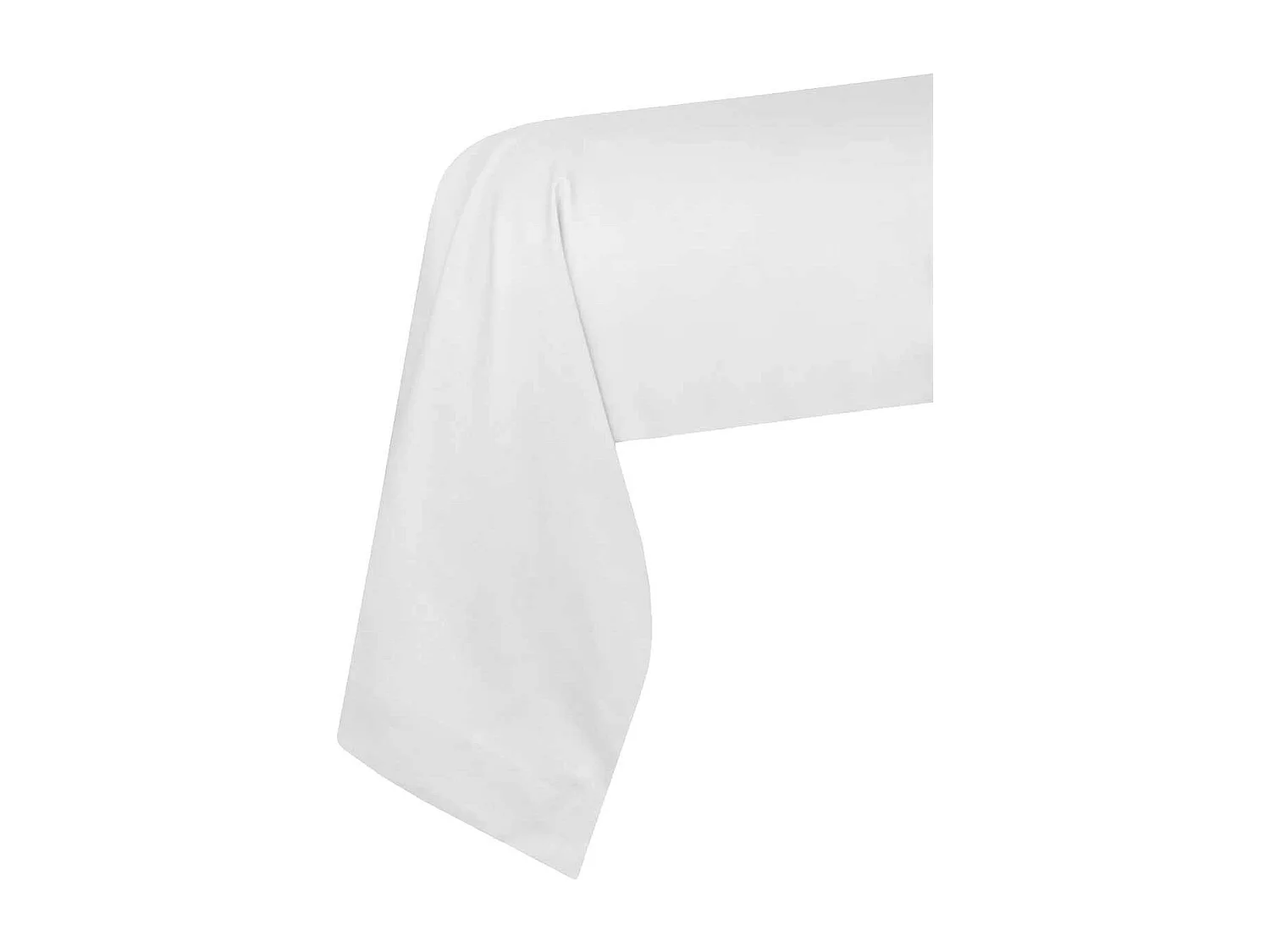Taie de traversin Eden 45 x 185 cm - blanc