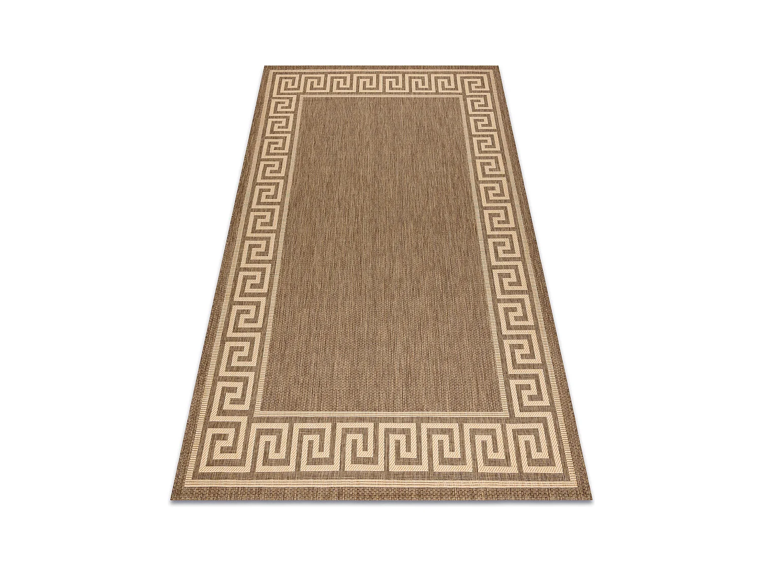 TEPPICH SISAL FLOORLUX 20014 coffe / mais 120x170 cm