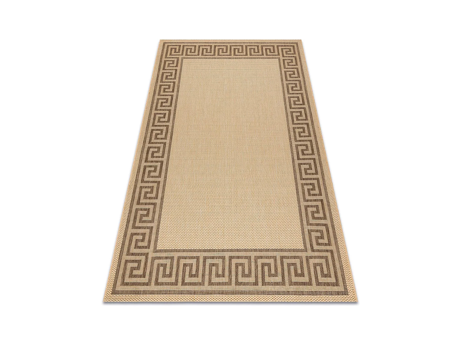 TEPPICH SISAL FLOORLUX 20014 mais / coffee 160x230 cm