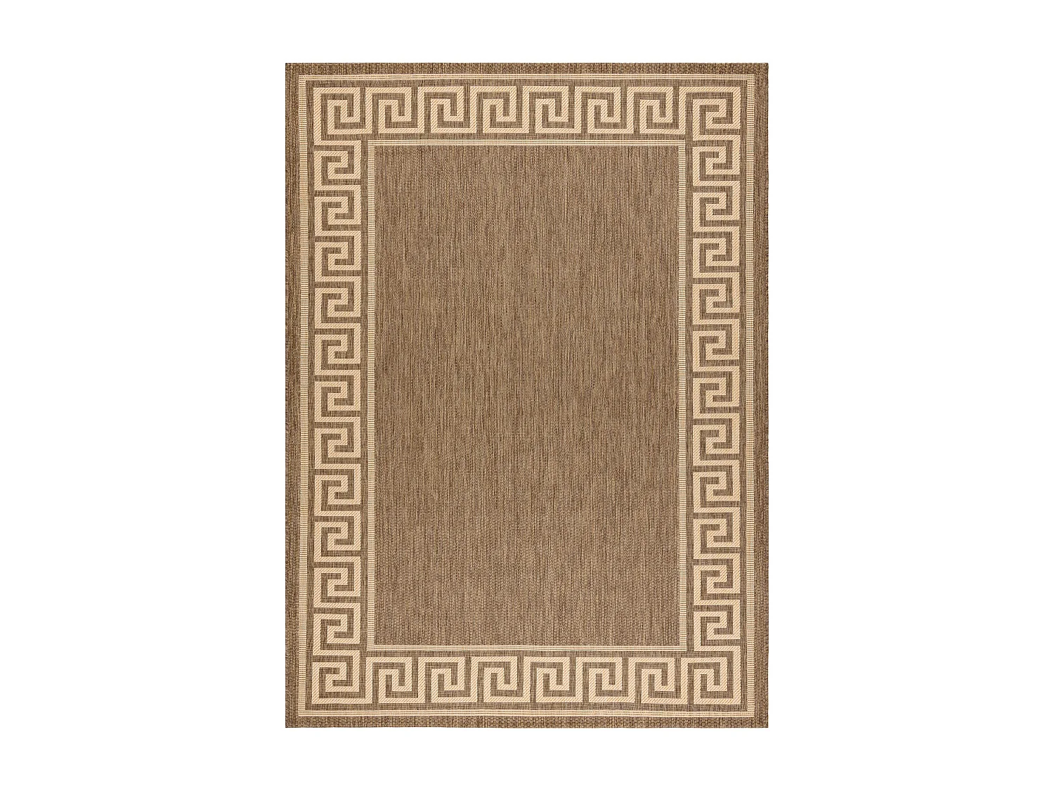 TAPIS EN CORDE SIZAL FLOORLUX 20014 café / mais 80x150 cm