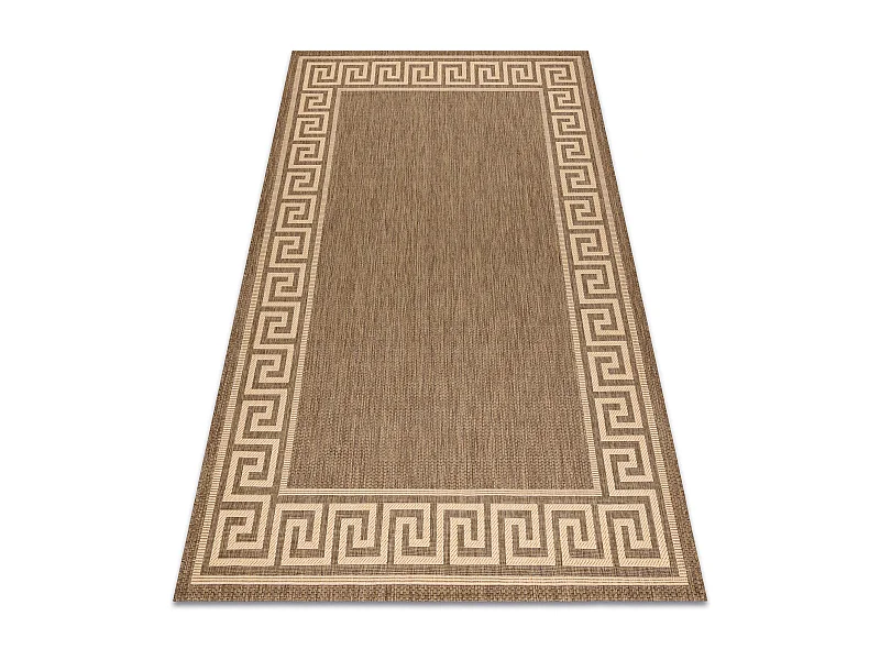 Tapete prumo SIZAL FLOORLUX 20014 coffe / mais 140x200 cm