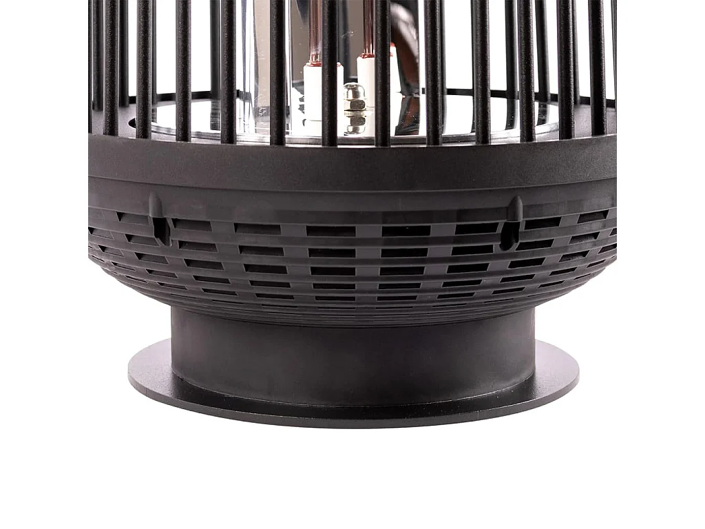 Tafelverwarmer Indox 1200 W halogeen zwart