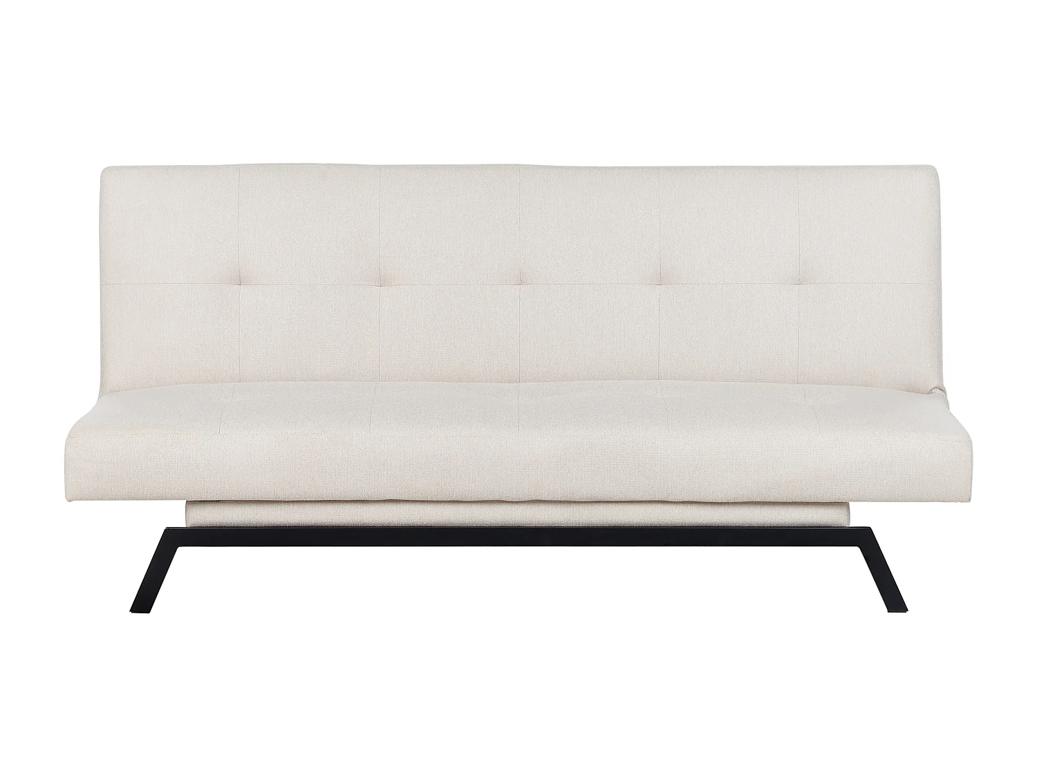 Sofa rozkładana LEEDS Biały dla 3 osób