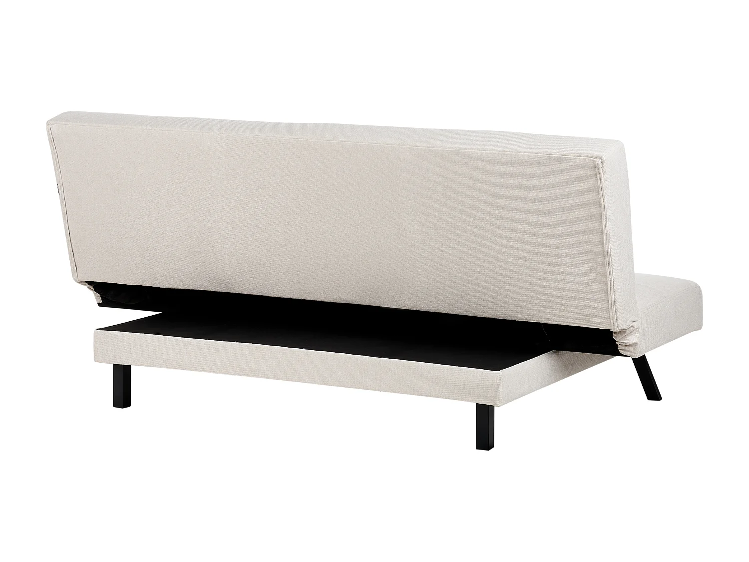 Sofa rozkładana LEEDS Biały dla 3 osób