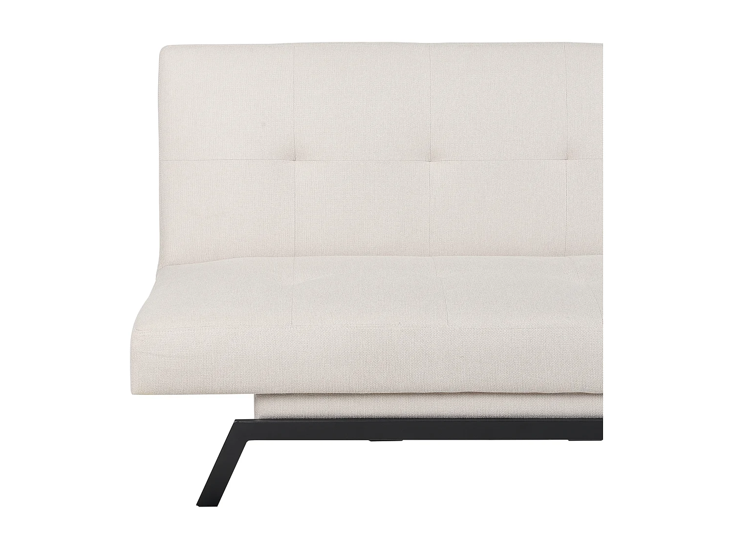 Sofa rozkładana LEEDS Biały dla 3 osób