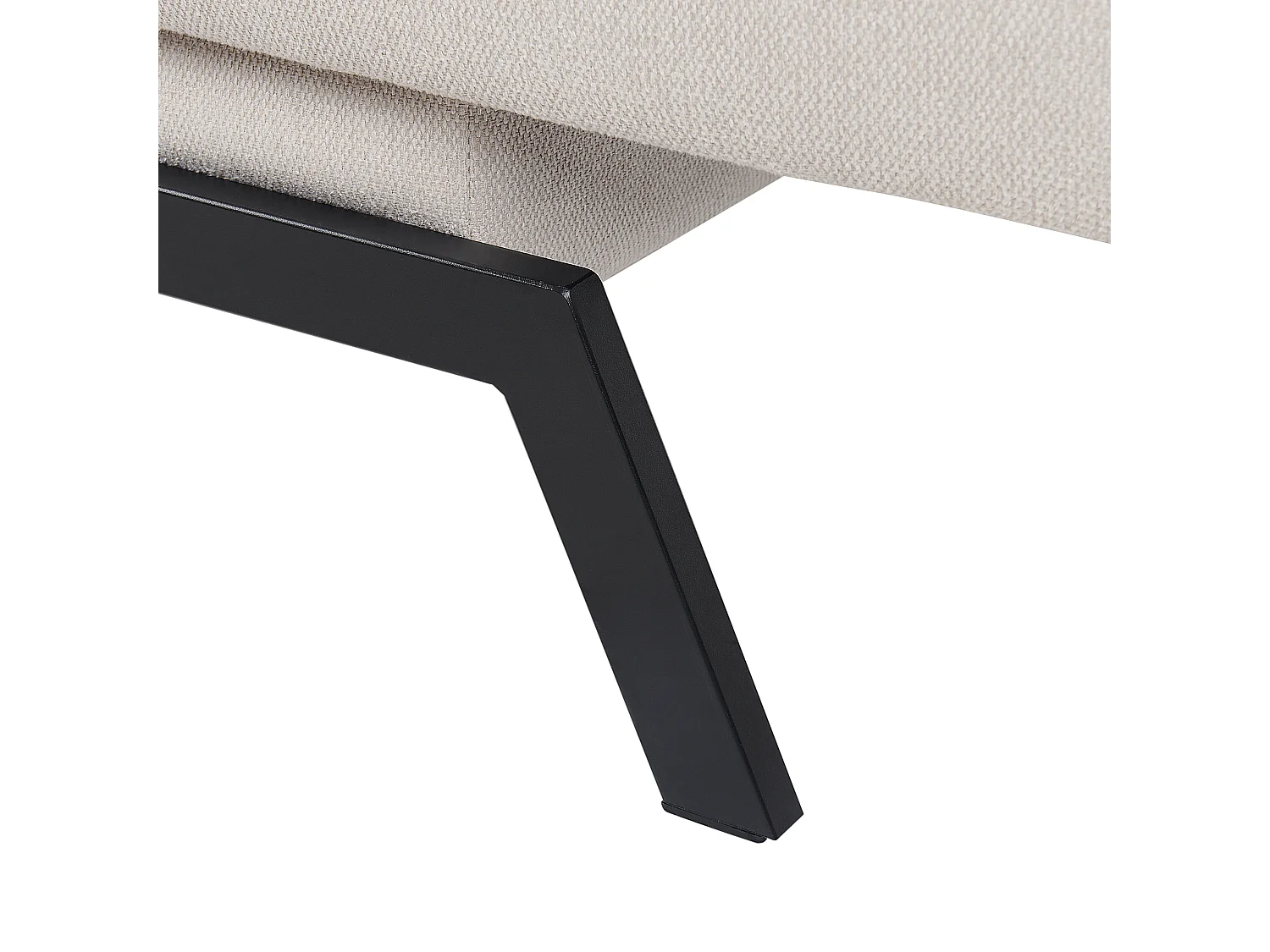 Sofa rozkładana LEEDS Biały dla 3 osób