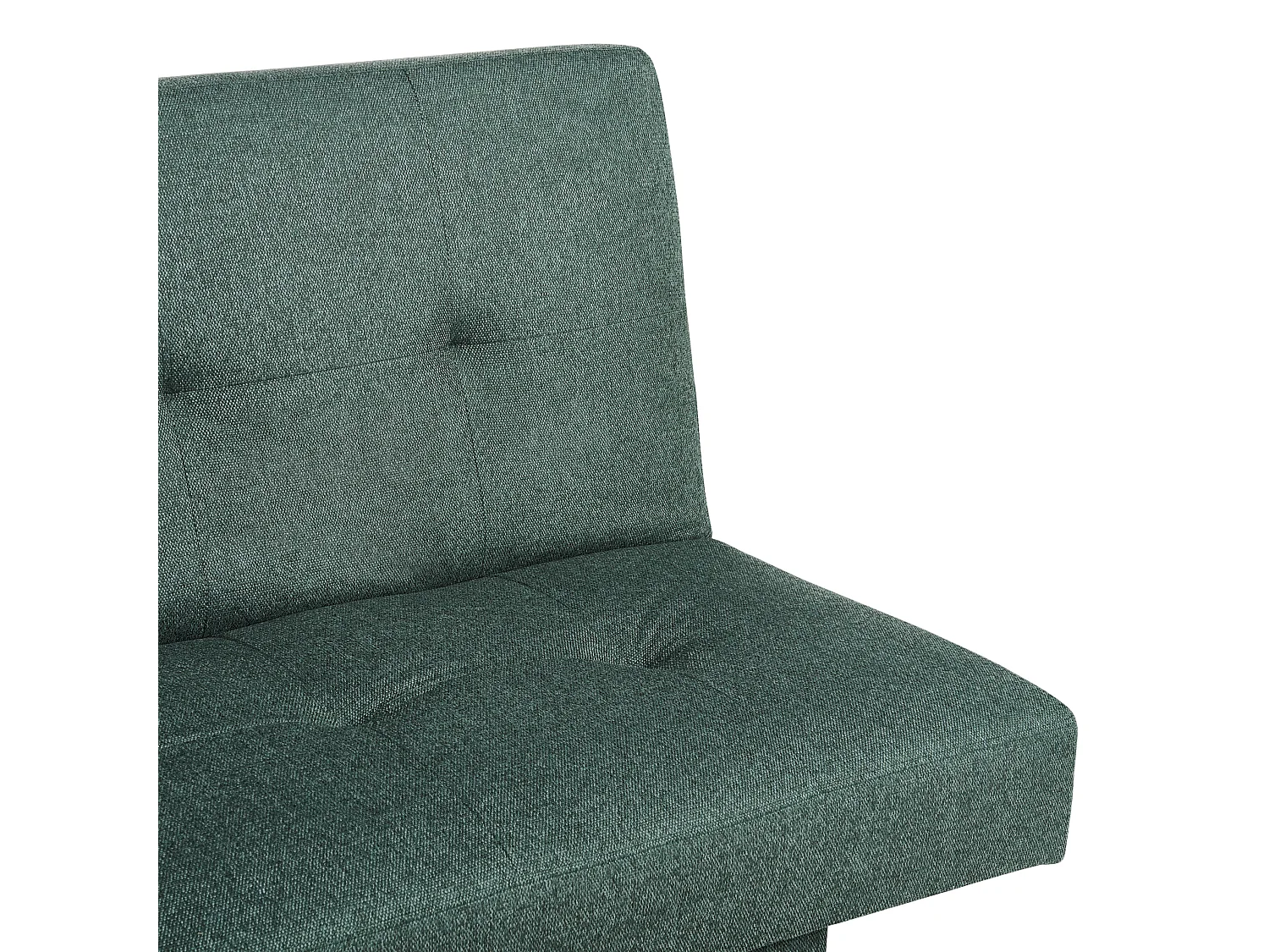 Sofa rozkładana LEEDS Zielony dla 3 osób