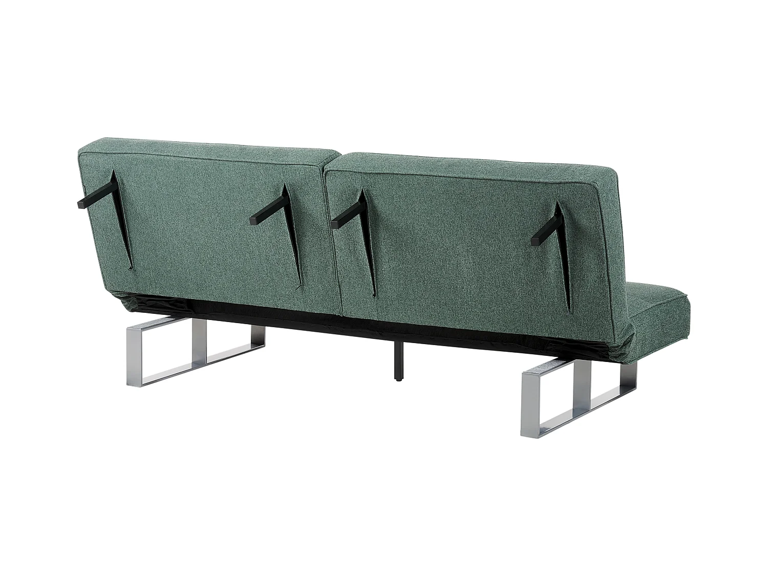 Slaapbank DUBLIN Stof Groen 3-zitter
