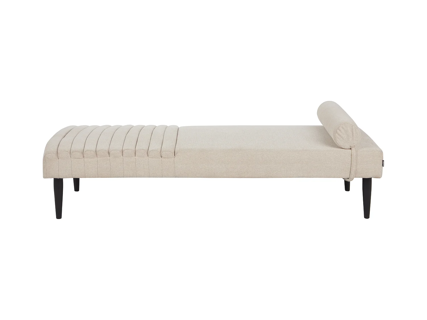 Chaise longue MAURIAC Tessuto Beige