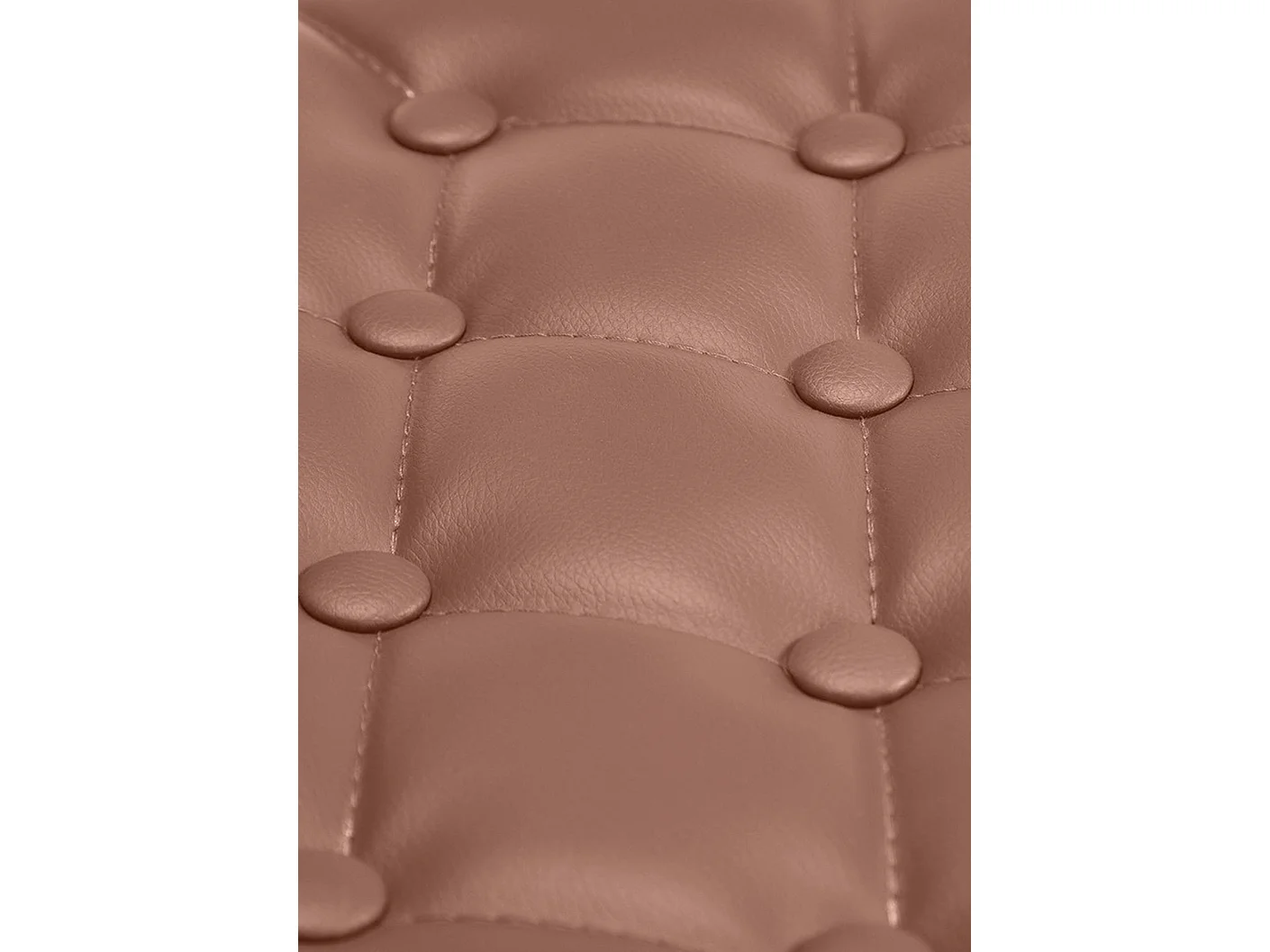 Tabouret de bar - Similicuir & Métal - Cognac - Dublin