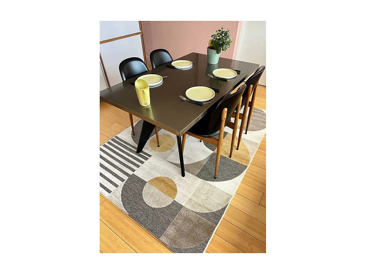 Tapis extérieur intérieur géométrique multicolore GRENADE 65 Multicolore 120*170