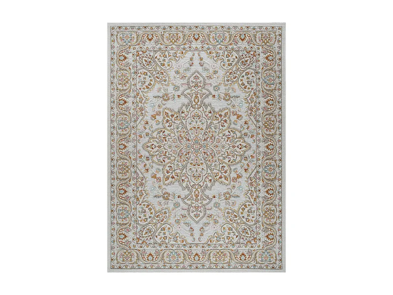 Tapis extérieur intérieur oriental multicolore - GRENADE 67 Crème 200*290