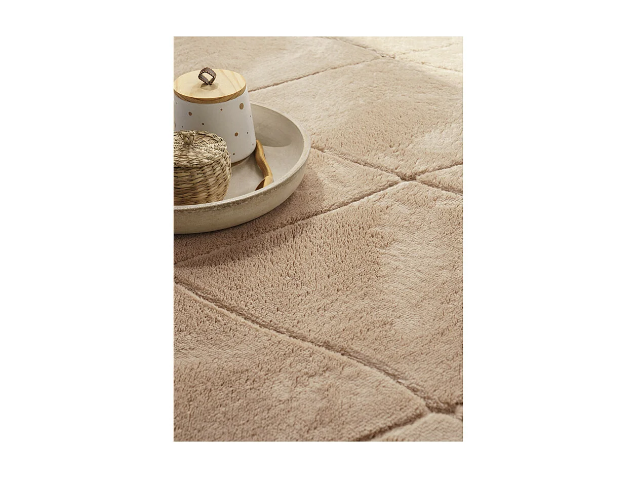Tapis lavable berbère - KUMLA 641 Beige 120*170