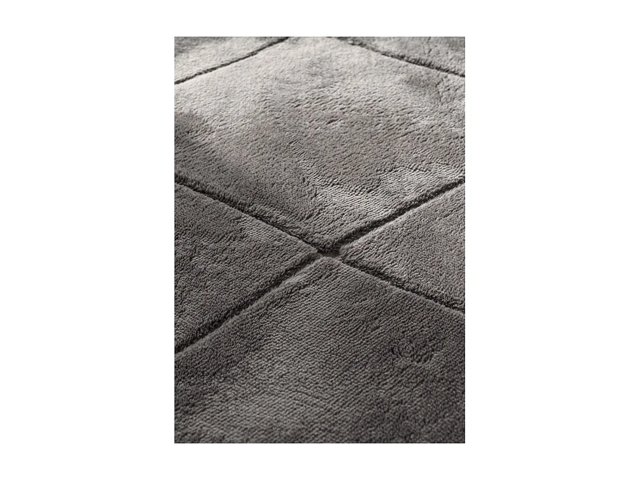 Tapis lavable berbère - KUMLA 641 Gris anthracite 120*170