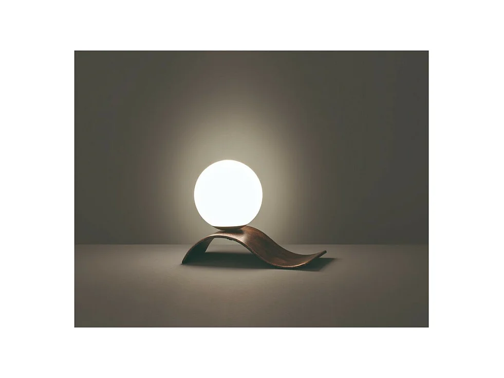 Lampe de table design culot E14 - Trio - Lara