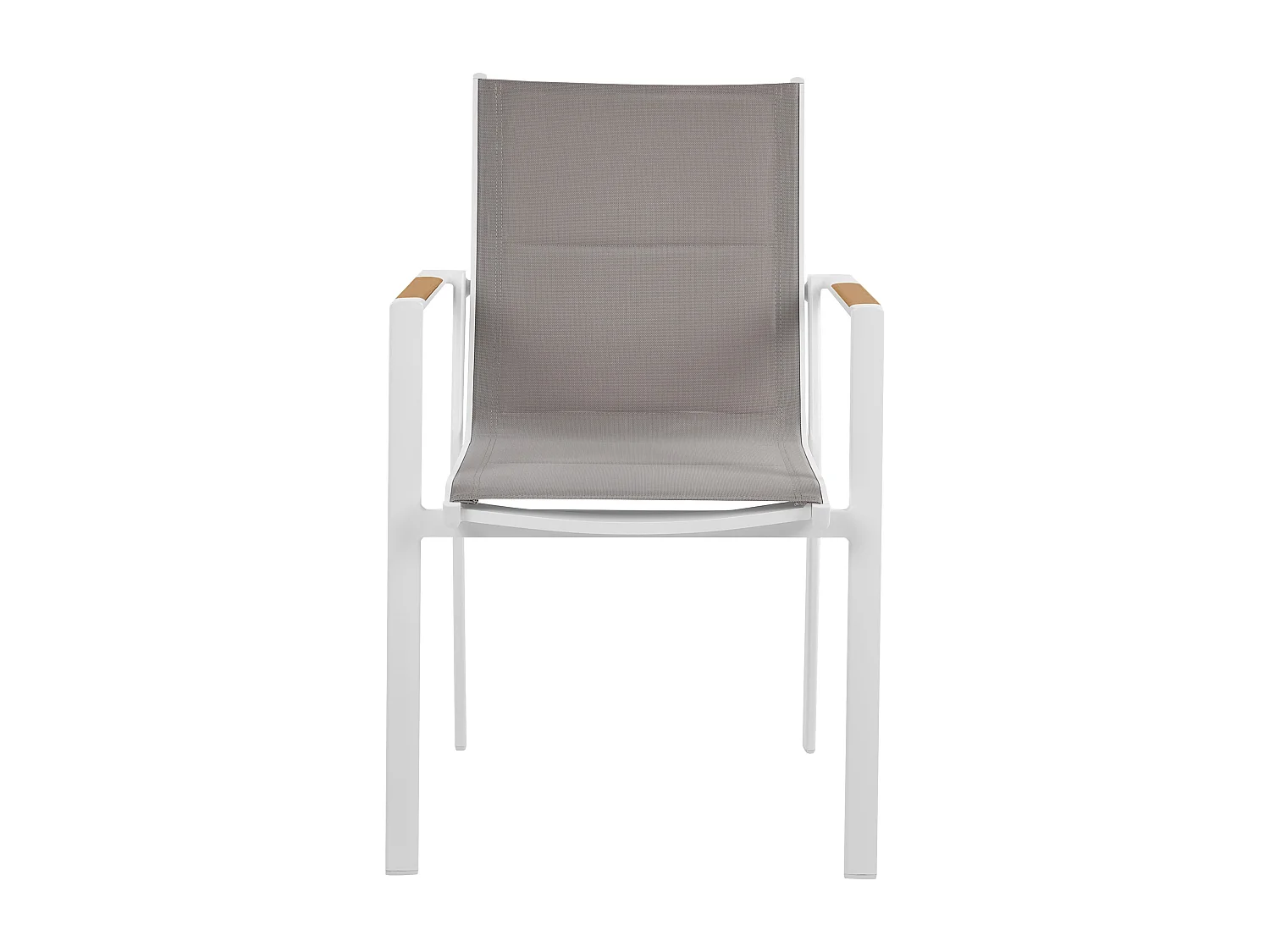 Set van 6 tuinstoelen BUSSETO Metaal Grijs