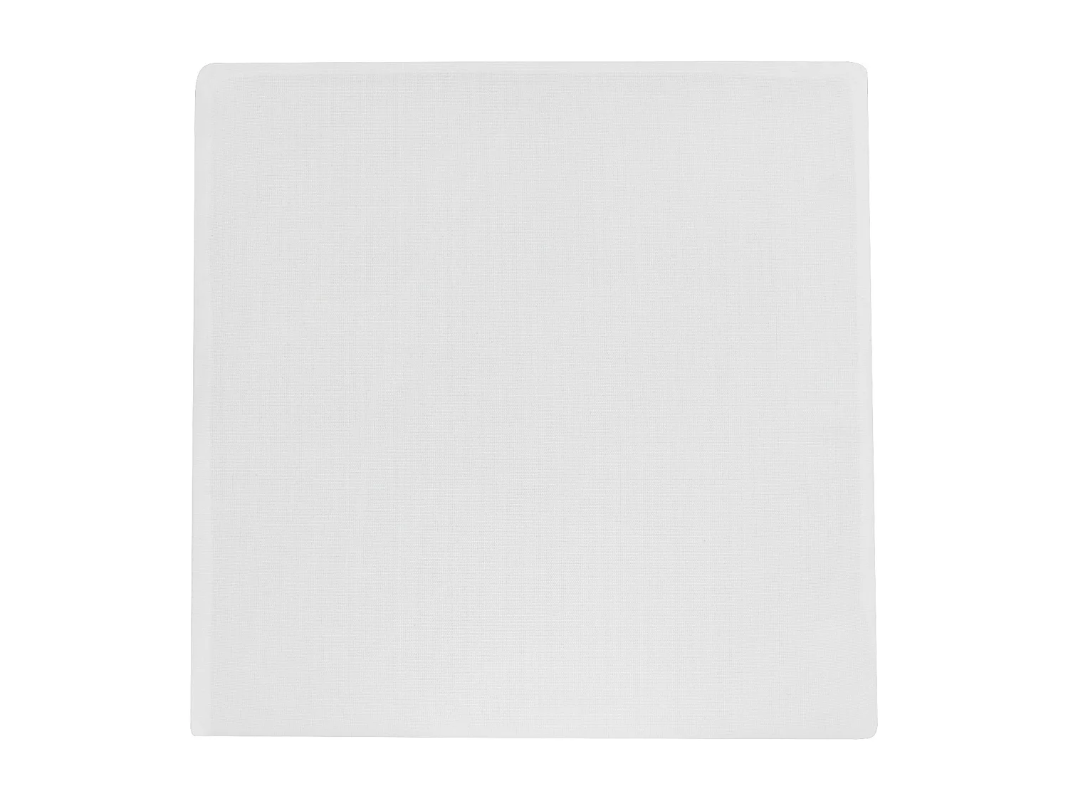 Lot de 4 chaises de jardin avec coussins TAVIANO Métal Blanc