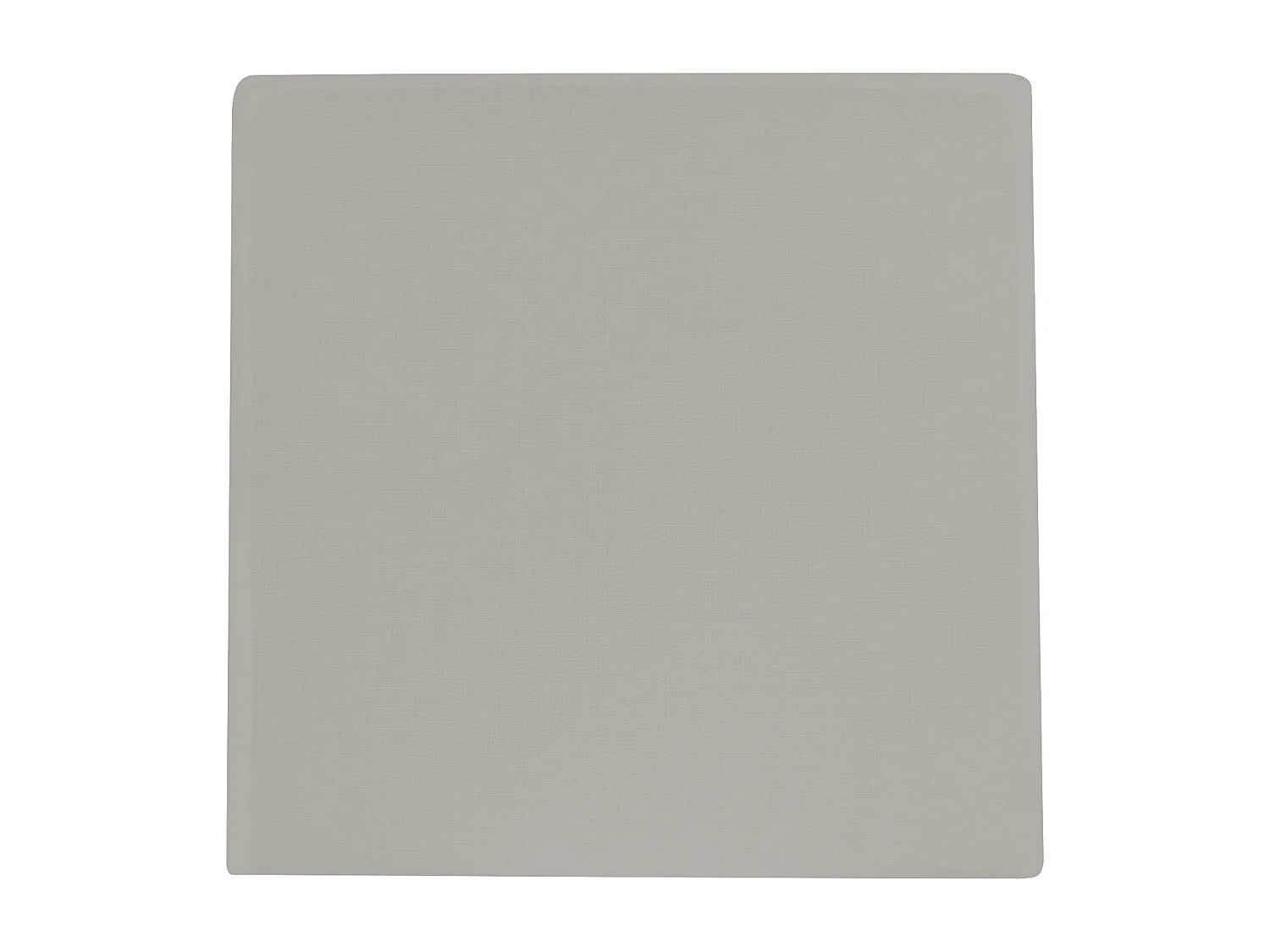 Lot de 6 chaises de jardin avec coussins TAVIANO Métal Gris