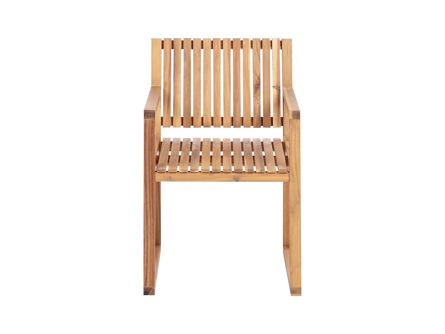 Set van 8 stoelen met zitkussen SASSARI II Grijs