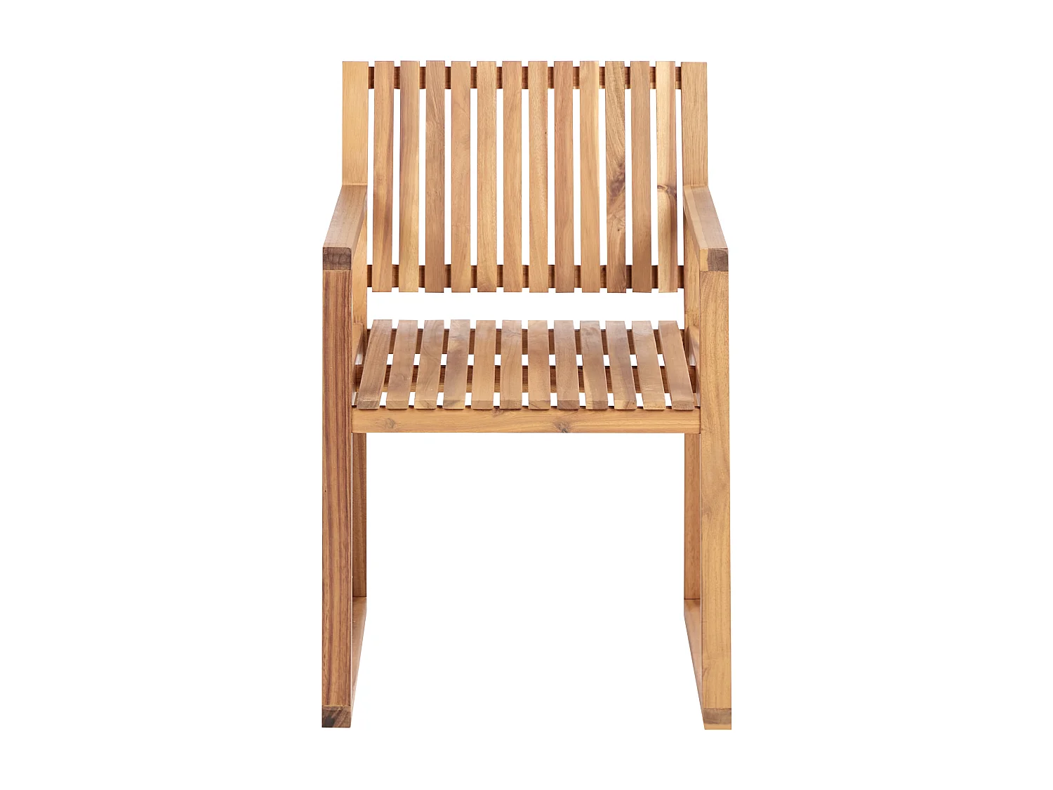 Set van 8 stoelen met zitkussen SASSARI II Grijs