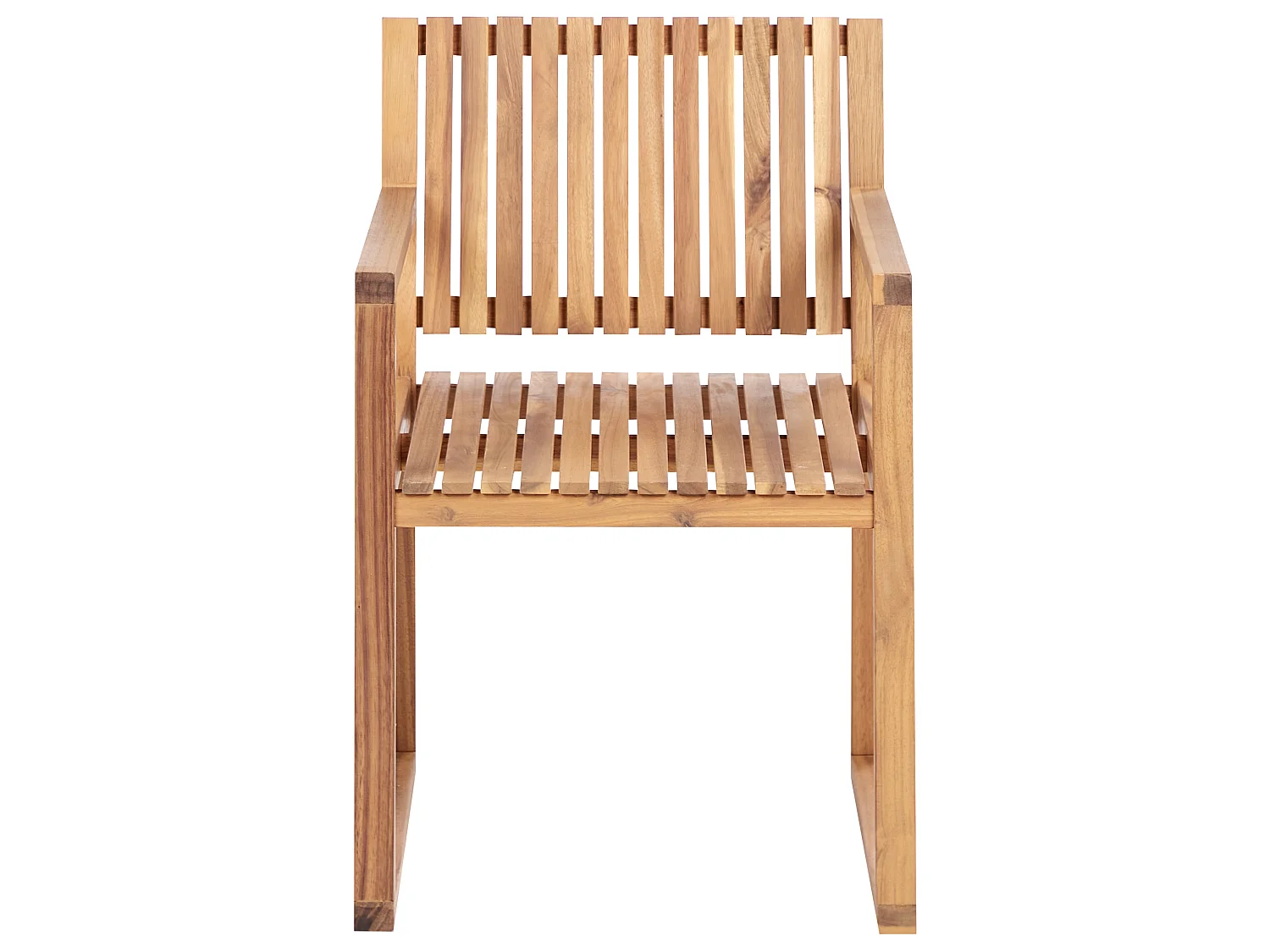 Lot de 8 chaises de jardin avec coussins SASSARI II Bleu marine