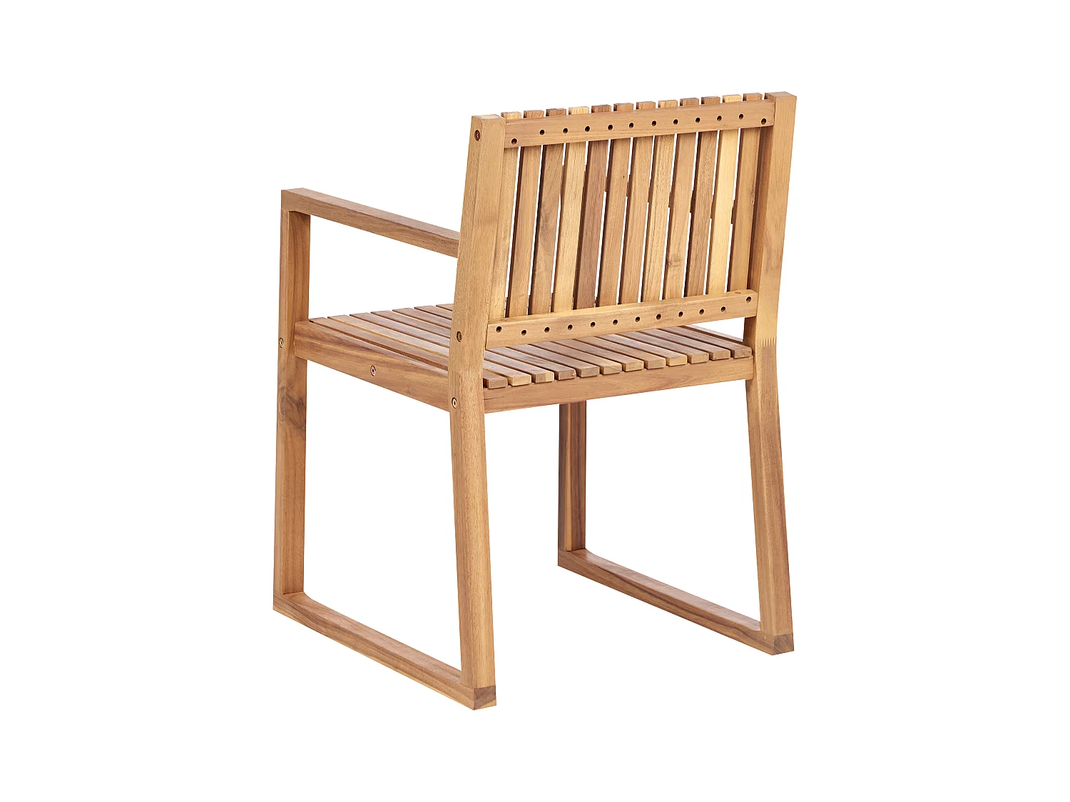 Set di 8 sedie da giardino con cuscini SASSARI II Blu