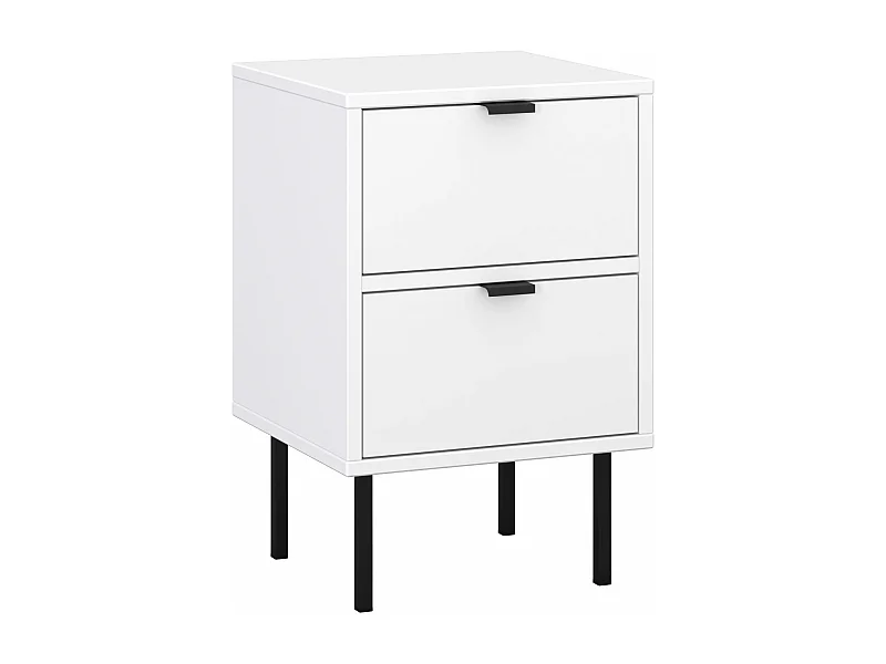 Nachttisch IDO weiß 35 / 34 / 54 cm