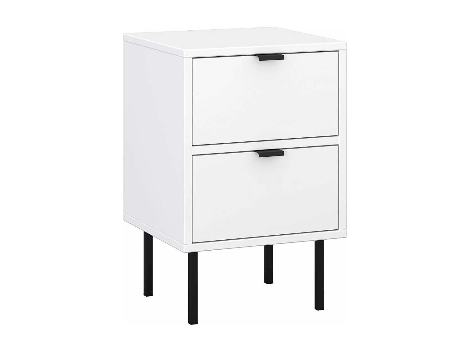 Nachttisch IDO weiß 35 / 34 / 54 cm