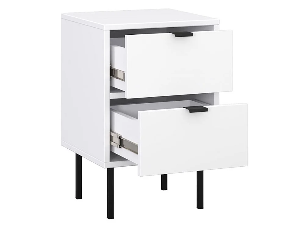 NACHTKONSOLE Ido weiß 35 / 34 / 54cm
