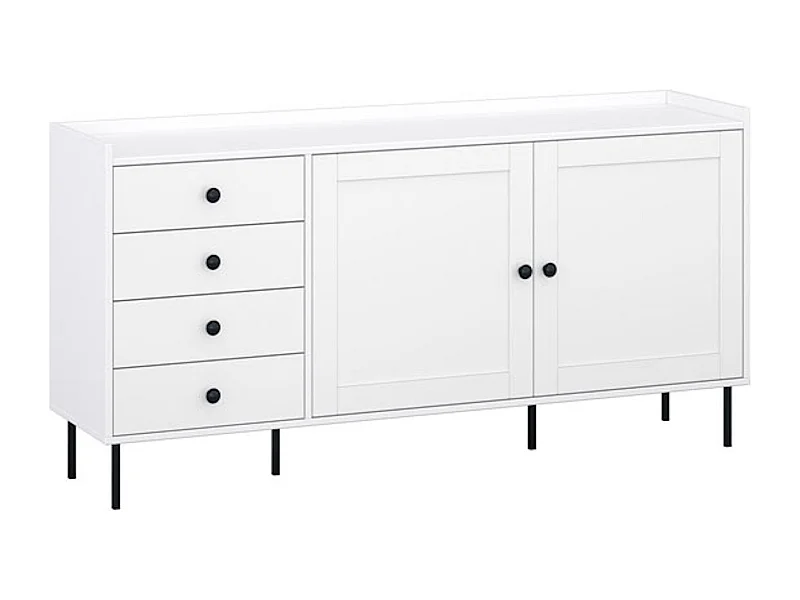 Kommode IDO weiß 151 / 40 / 80 cm