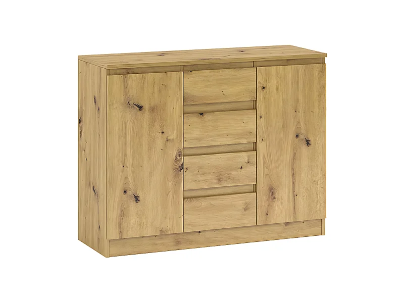 Kommode A1a Artisan Eiche 109 / 37 / 85 cm