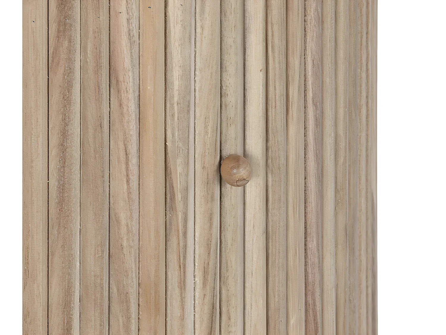 Lit pour enfant couchage 90X190 coloris naturel - Longueur 194 x Profondeur 95 x Hauteur 67 cm