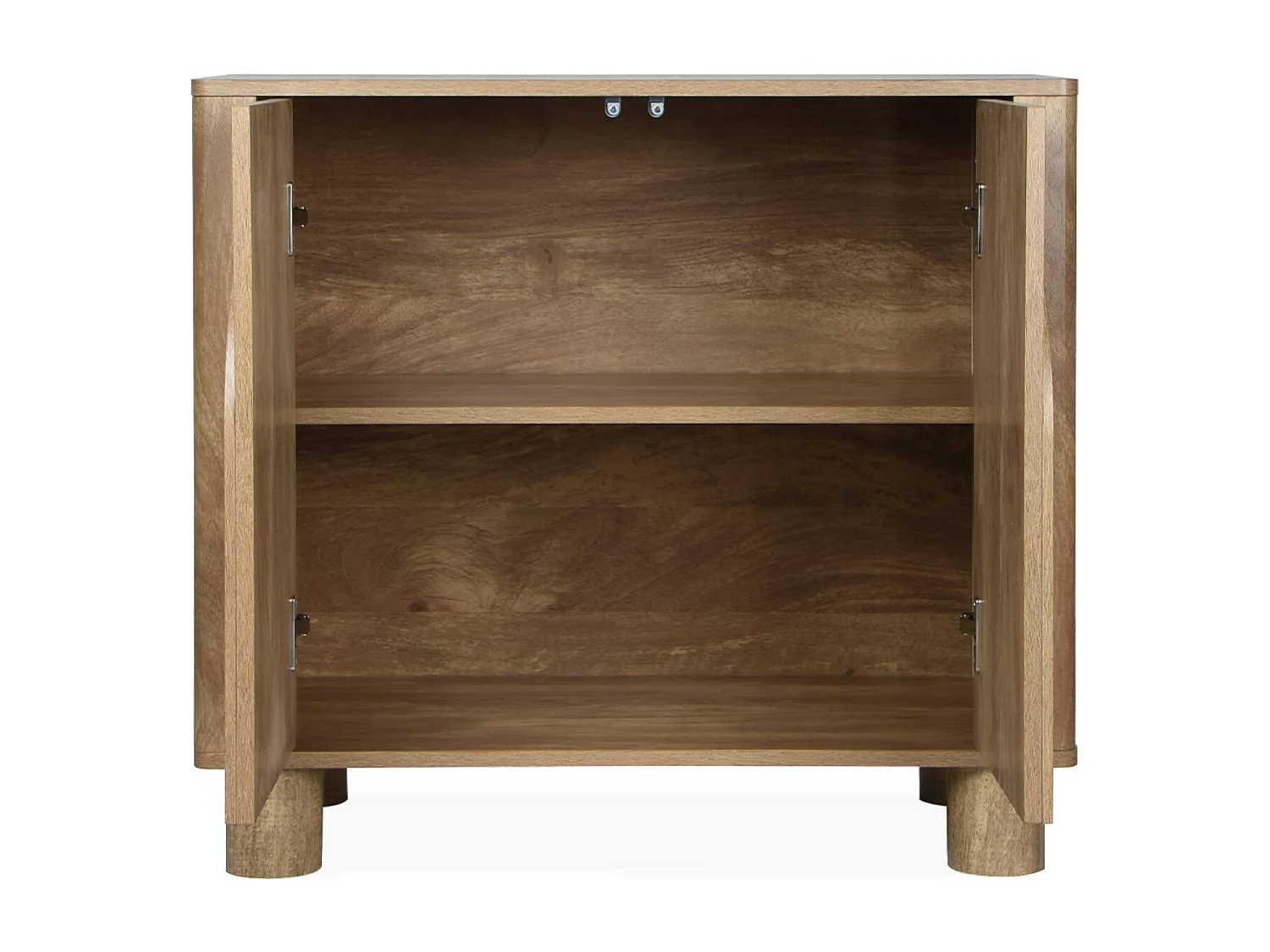 Aparador exótico 2 puertas, 80cm natural