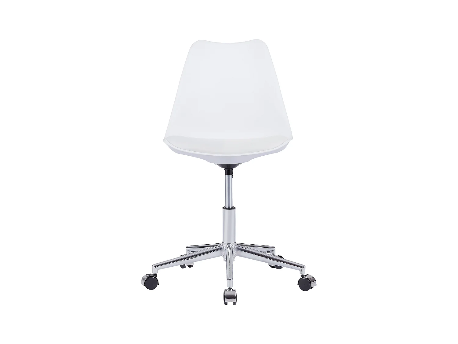 Bureaustoel - Polypropyleen en kunstleer - Wit - XAFY