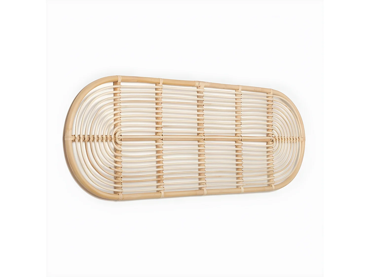 Cabecero doble de Fibra natural Natural 60 x 170- Neru