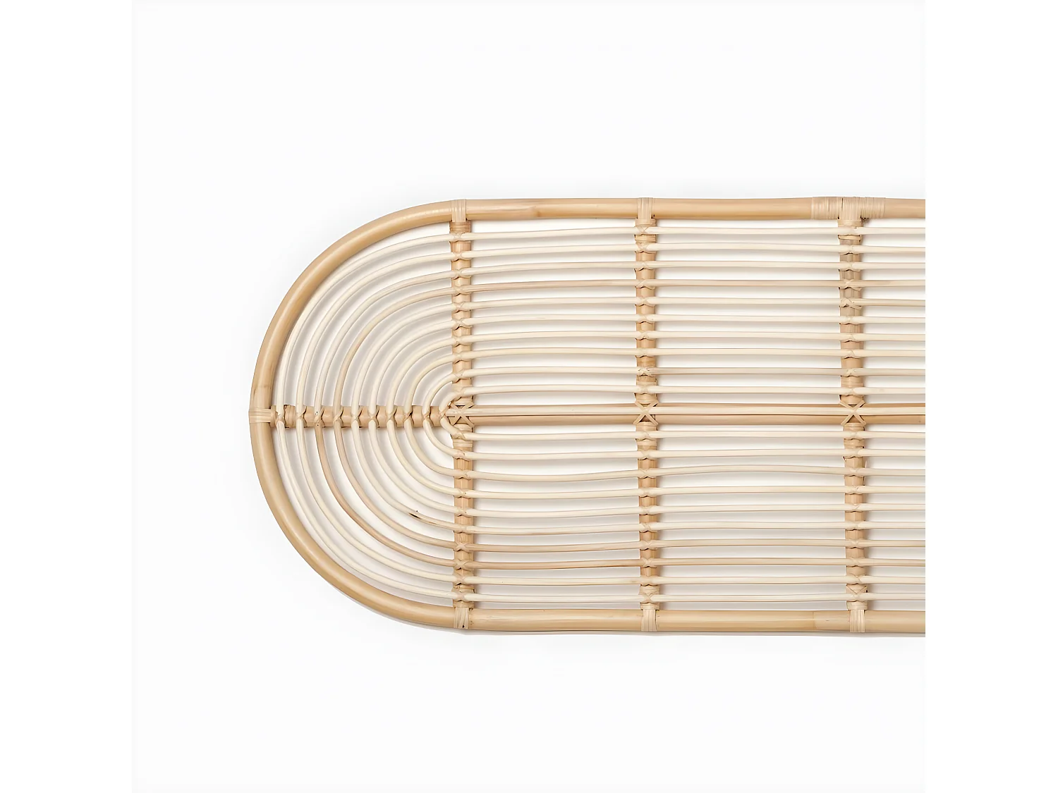 Cabecero doble de Fibra natural Natural 60 x 170- Neru