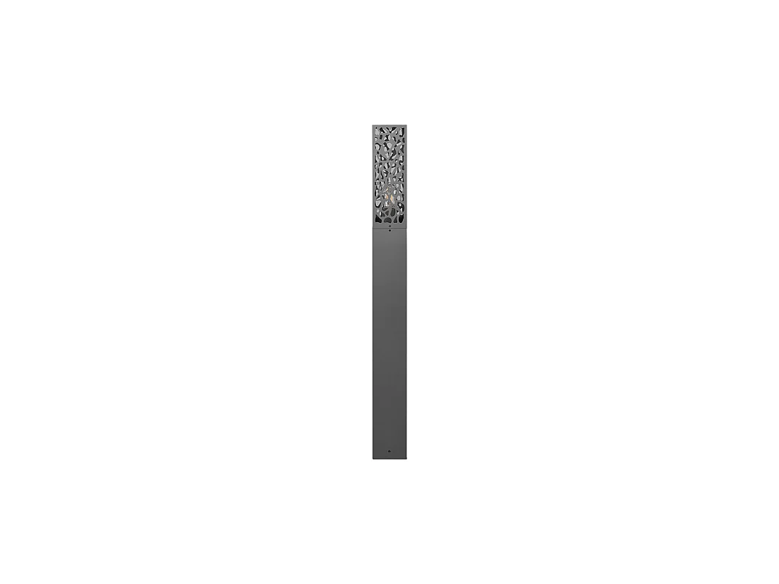 Palo Esterno Trio Cooper 100 cm Alluminio IP44 Attacco E27 40W Max